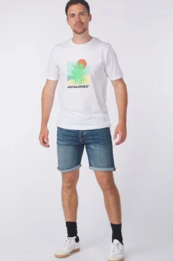Online Jack & Jones Short Irick Fox Cb 310 Cloud Dancer