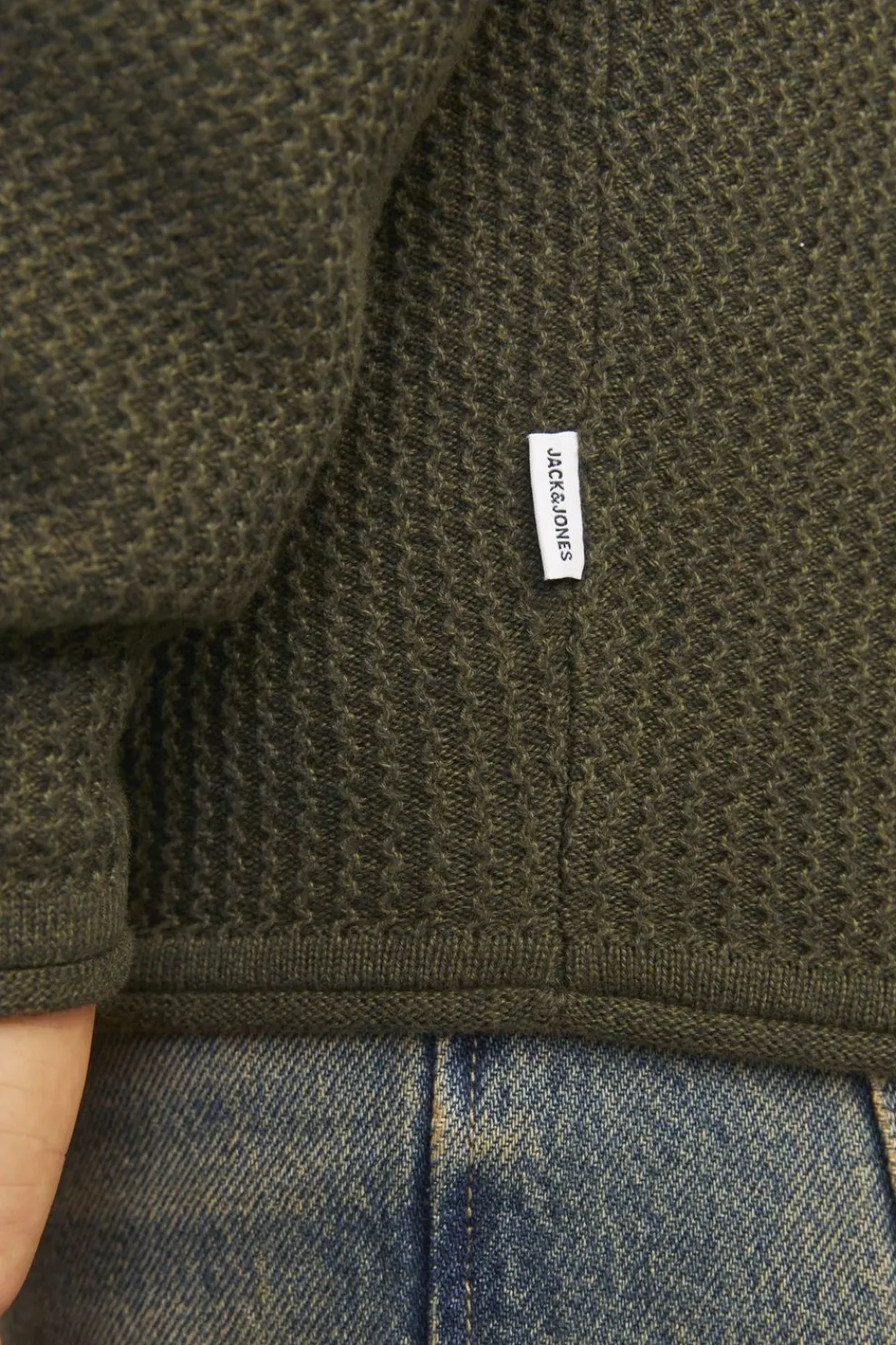 Fashion Jack & Jones Trui Cooper Olive Night