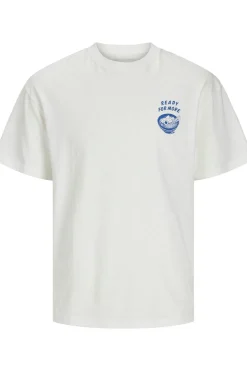 Discount Jack & Jones T-Shirt Charge Printed Cloud Dancer