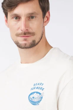 Discount Jack & Jones T-Shirt Charge Printed Cloud Dancer