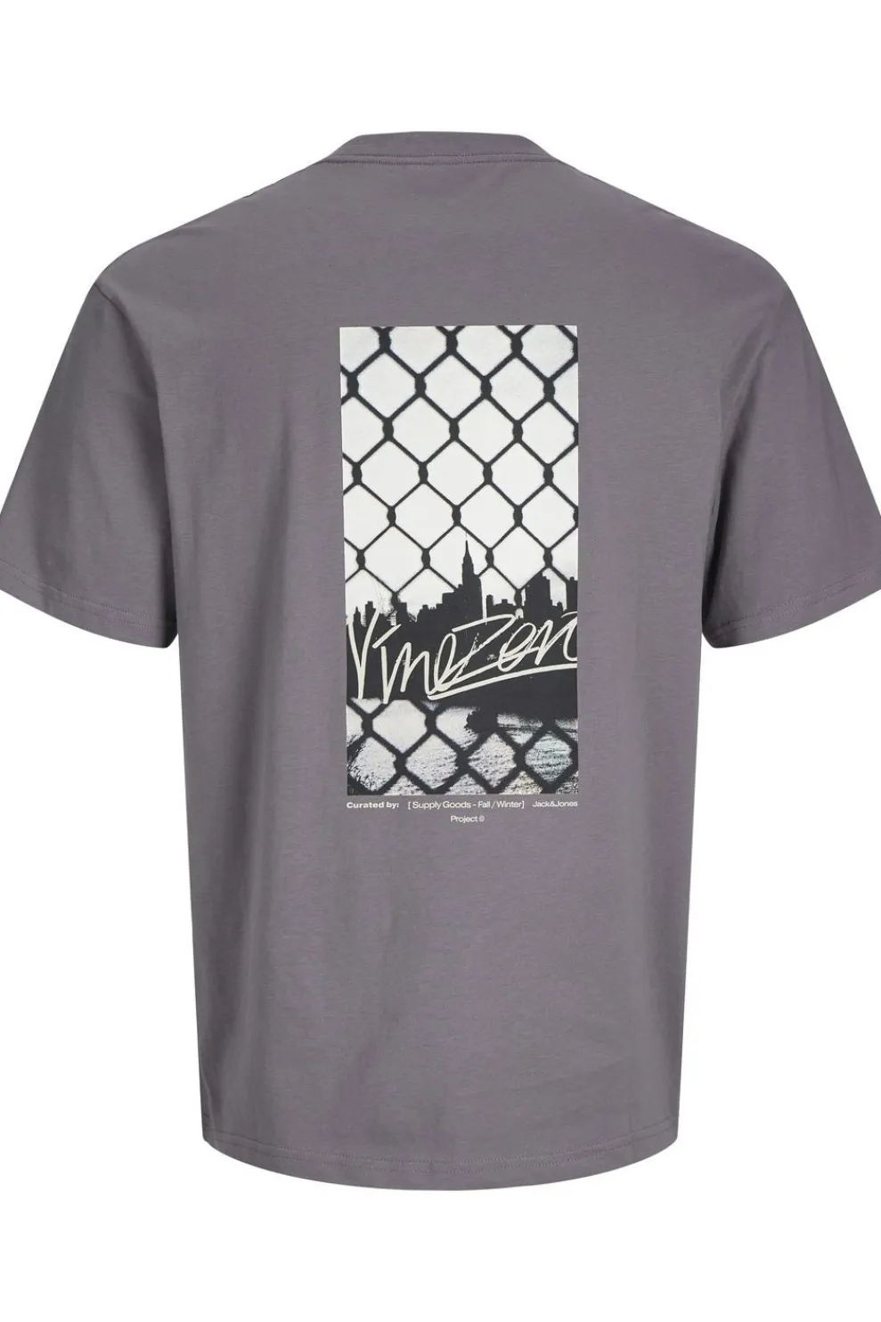 T-Shirt Charlie Back Print-Jack & Jones Outlet