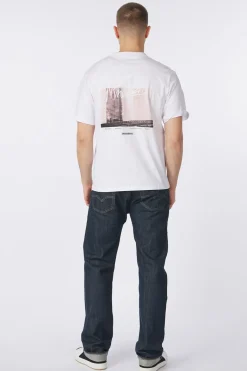 Outlet Jack & Jones T-Shirt Charlie Back Print Welcome To The Game