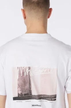 Outlet Jack & Jones T-Shirt Charlie Back Print Welcome To The Game