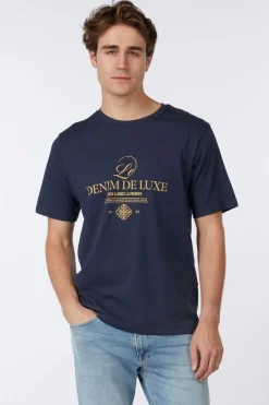 Clearance Jack & Jones T-Shirt Jprblujayce Fst Blue Denim