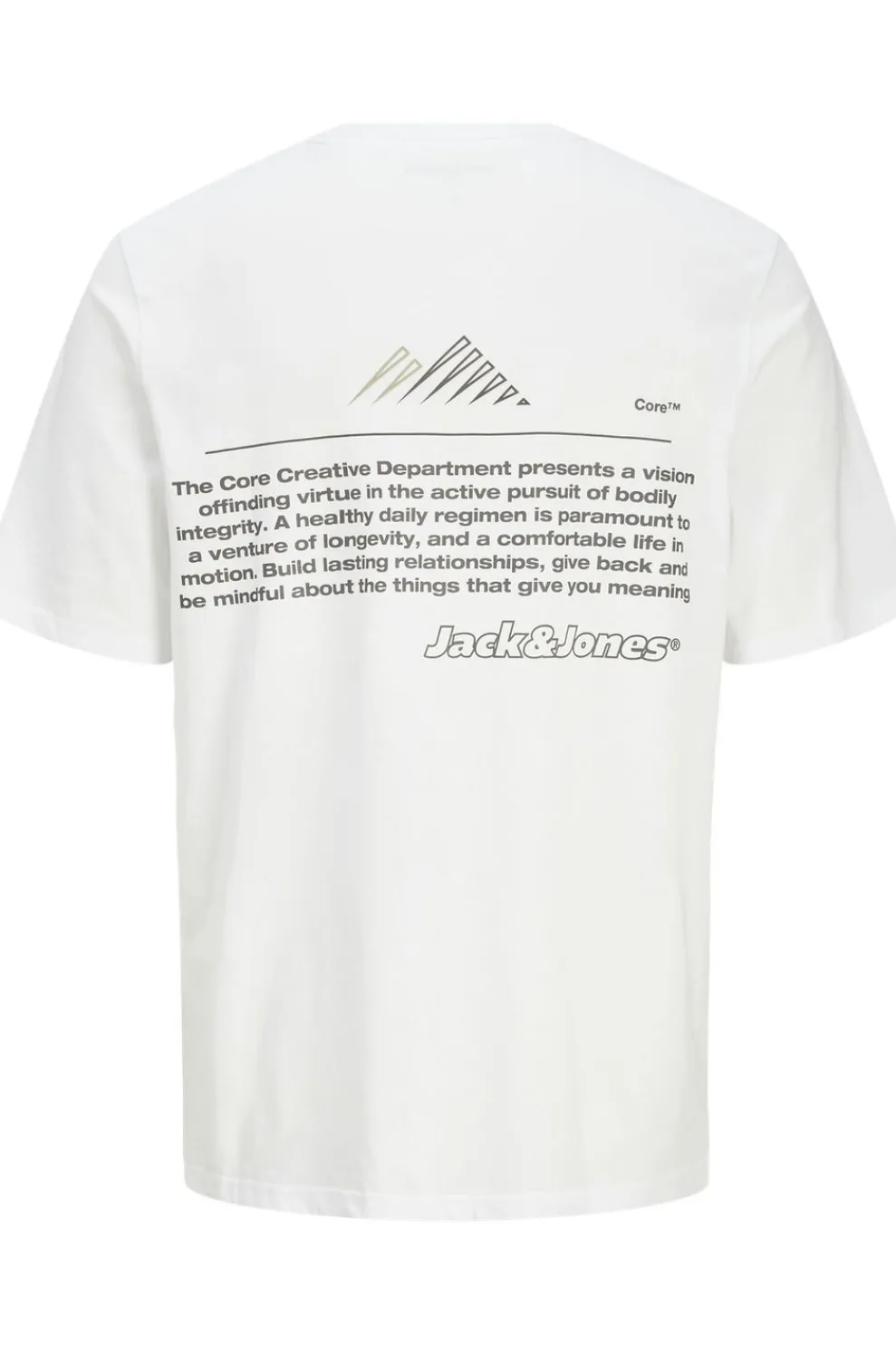 T-Shirt Lima Logo Back Print-Jack & Jones Clearance