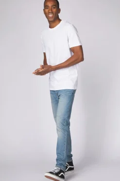 New Jack & Jones T-Shirt Organic Basic Denim / Jeans/Light Blue (Jeans)