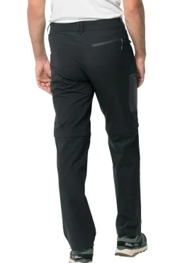Clearance Jack Wolfskin Afritsbroek Active Track Zip Off Phantom
