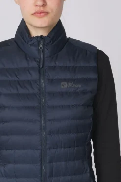 Discount Jack Wolfskin Bodywarmer Pilvi Down Vest Night Blue