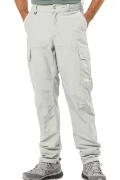 New Jack Wolfskin Broek Barrier Pants Cool Grey