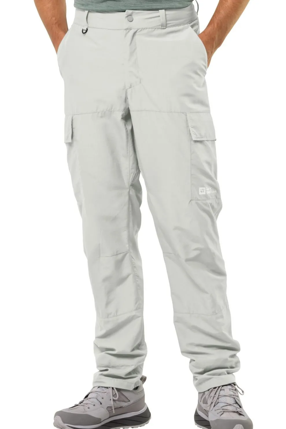 New Jack Wolfskin Broek Barrier Pants Cool Grey