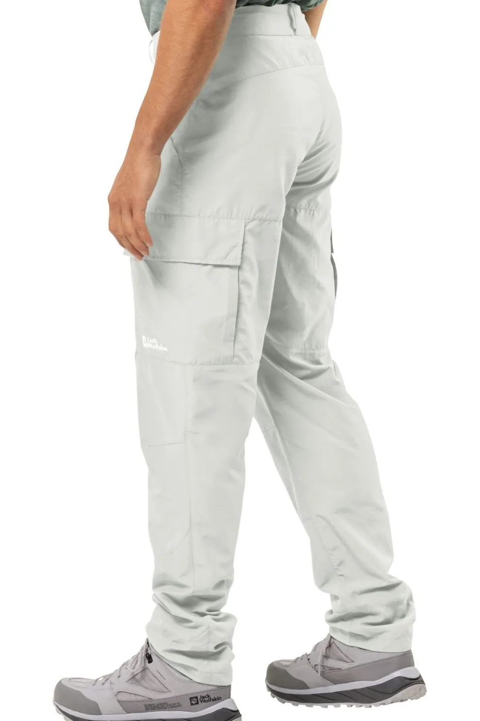 New Jack Wolfskin Broek Barrier Pants Cool Grey