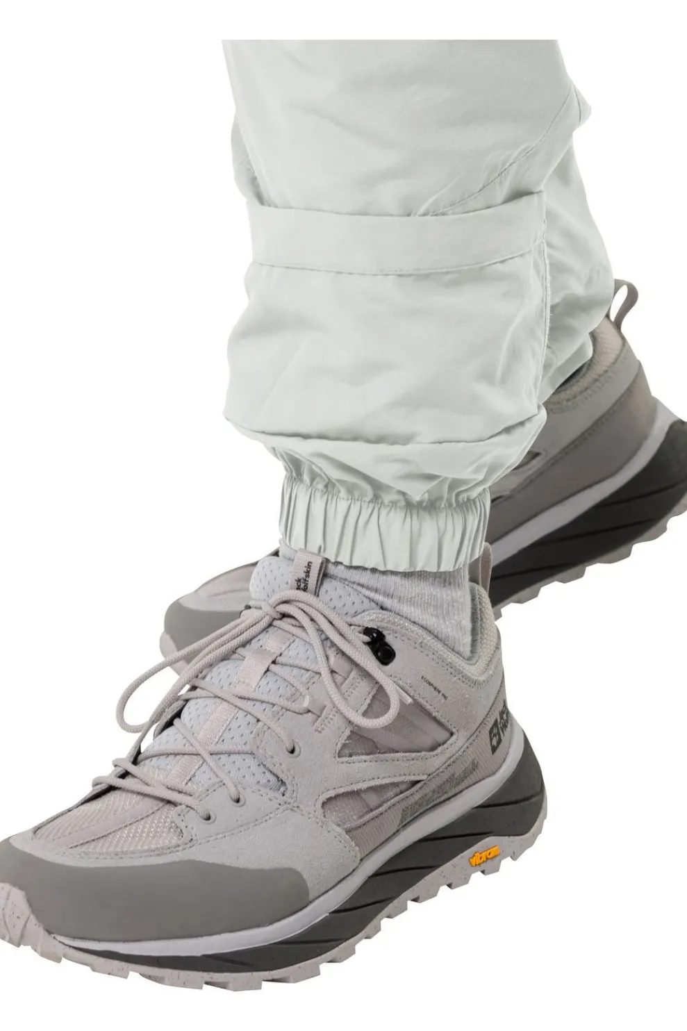 New Jack Wolfskin Broek Barrier Pants Cool Grey