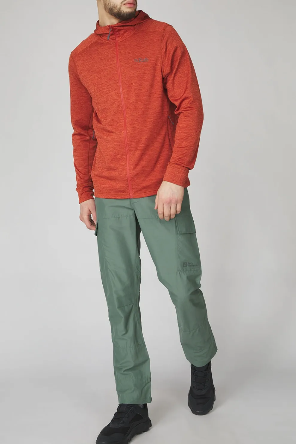 Best Jack Wolfskin Broek Barrier Pants Hedge Green