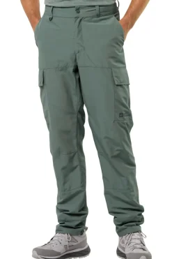 Best Jack Wolfskin Broek Barrier Pants Hedge Green
