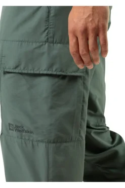 Best Jack Wolfskin Broek Barrier Pants Hedge Green