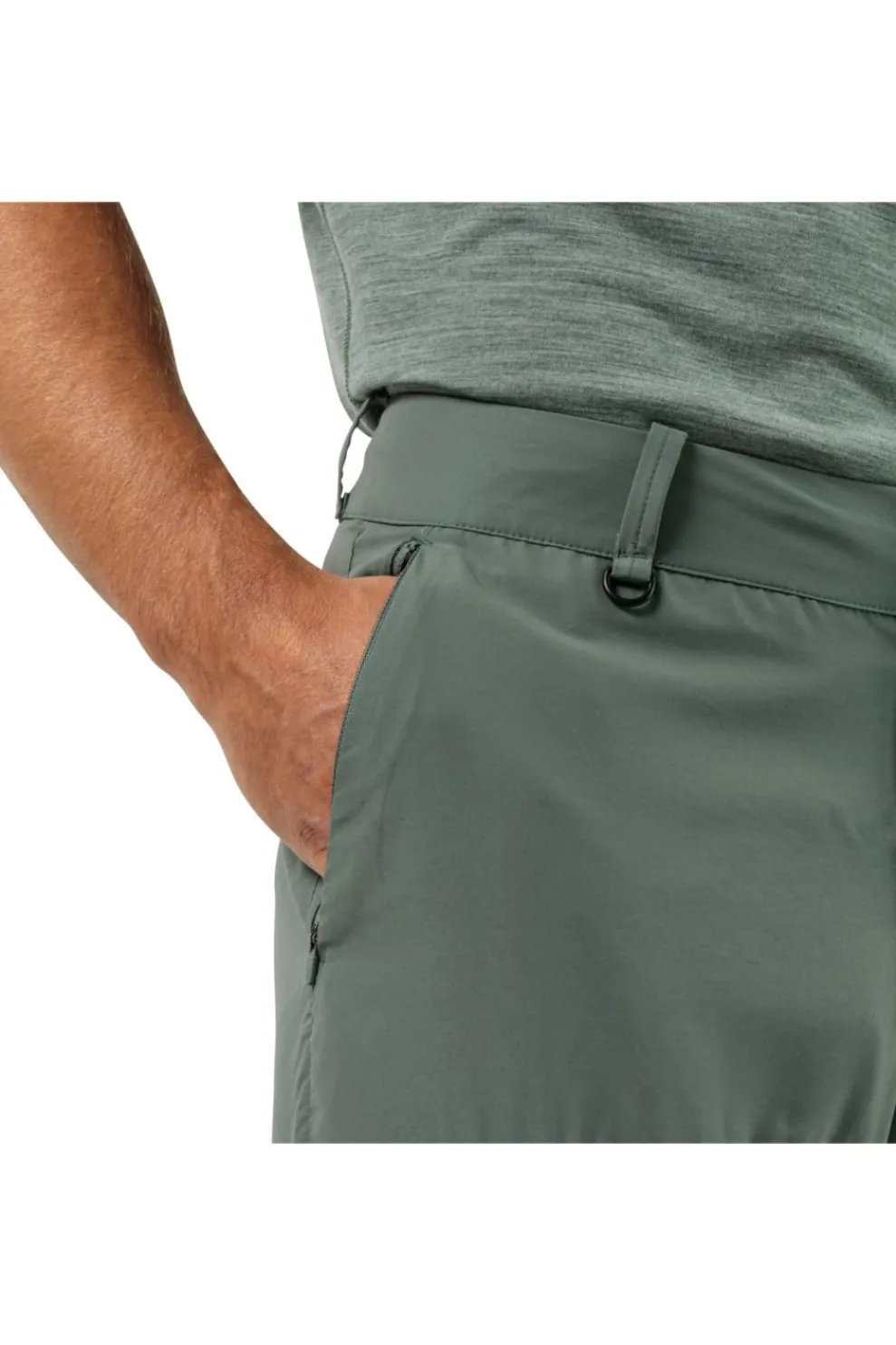Best Jack Wolfskin Broek Barrier Pants Hedge Green