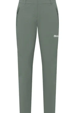 New Jack Wolfskin Broek Hikeout Pants W Slate Green