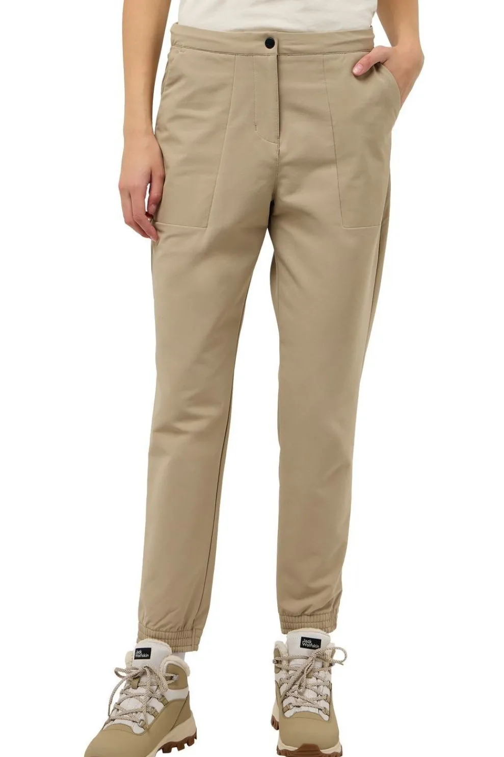 Discount Jack Wolfskin Broek Newport Sand Brown