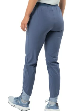 Fashion Jack Wolfskin Broek Prelight Chill Pants Evening Sky