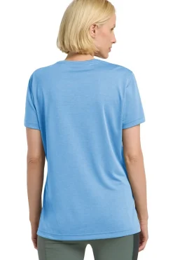 Discount Jack Wolfskin Crosstrail Tee W Mid Blue