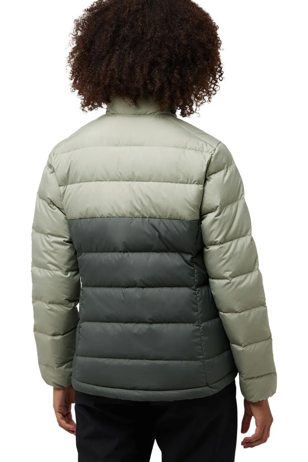 Best Jack Wolfskin Donsjas Ather Down Jkt W mid green/light green