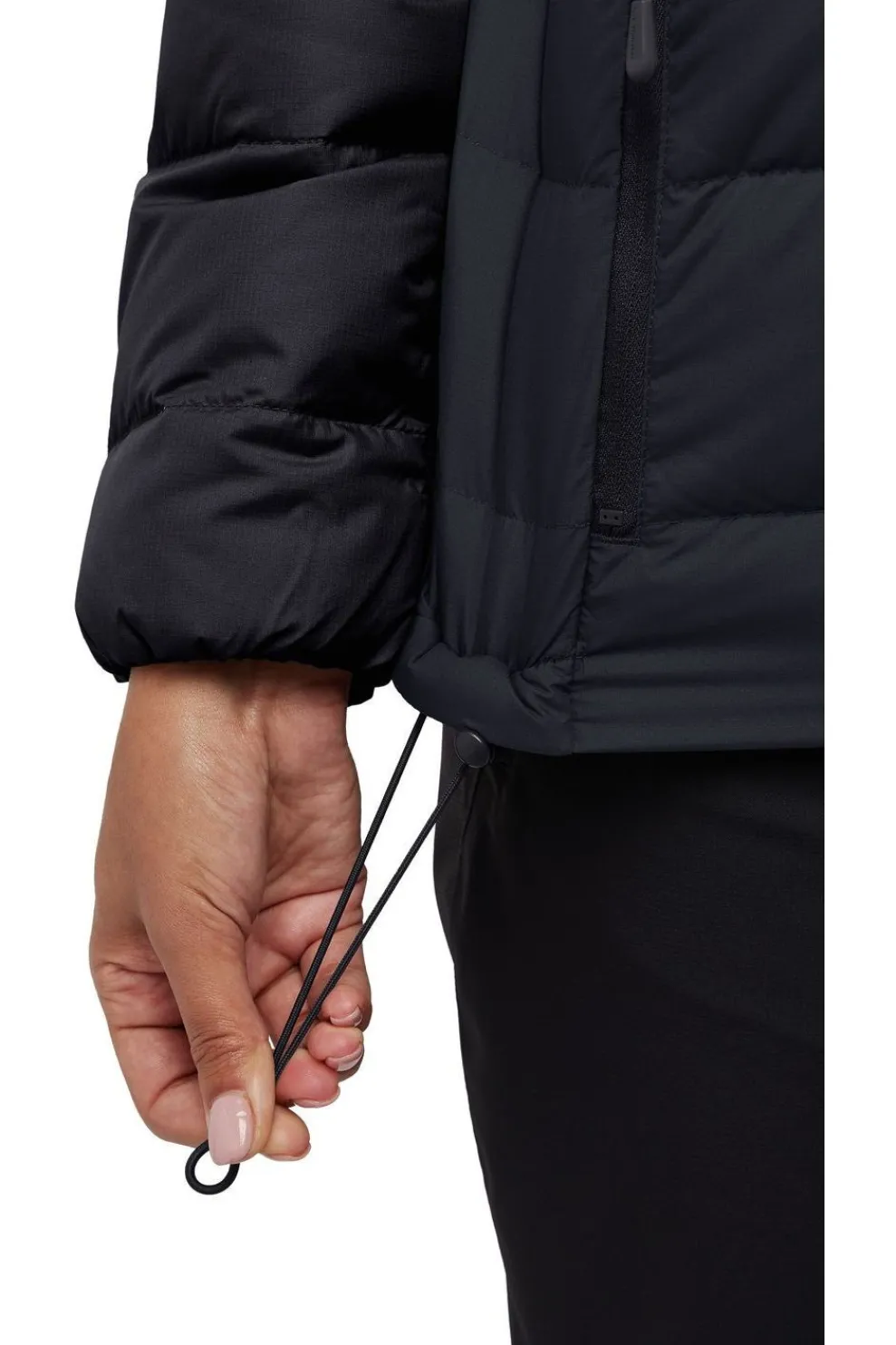 New Jack Wolfskin Donsjas Ather Down Jkt W black