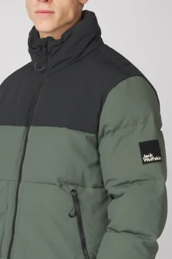 Best Jack Wolfskin Donsjas Dellbrueck Slate Green