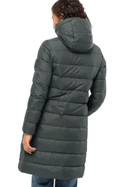 Clearance Jack Wolfskin Donsjas Lenauplatz Coat W Slate Green