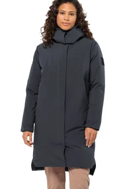 Fashion Jack Wolfskin Donsjas Luisenplatz Coat Dark Navy
