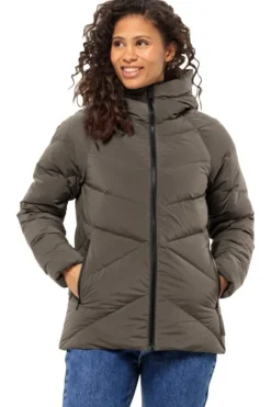 Best Jack Wolfskin Donsjas Mariemplatz Cold Coffee