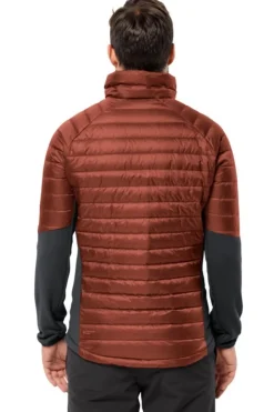 Fashion Jack Wolfskin Donsjas Nebelhorn Down Hybrid M Carmine