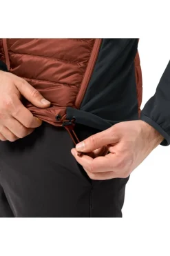 Fashion Jack Wolfskin Donsjas Nebelhorn Down Hybrid M Carmine