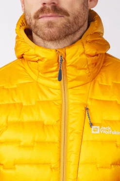 Best Jack Wolfskin Donsjas Passamani Down Hoodie Safflower