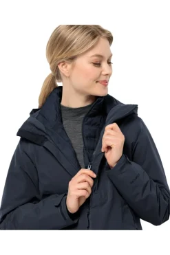 Outlet Jack Wolfskin Donsjas Pilvi Down Night Blue