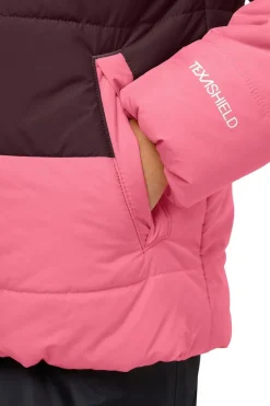 Online Jack Wolfskin Donsjas Two Hills Ins Jacket Bordeaux / Maroon/Fuchsia