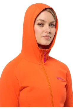 Fleece Baiselberg Hooded Fz W-Jack Wolfskin New