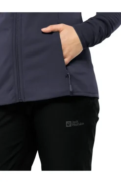 New Jack Wolfskin Fleece Baiselberg Fz Graphite