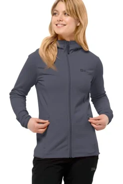 Fleece Baiselberg Hooded Fz W-Jack Wolfskin New