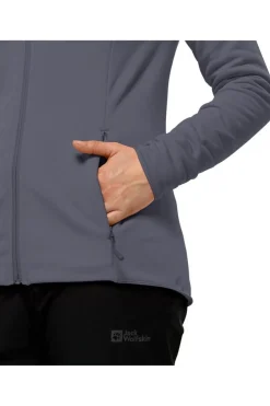 Fleece Baiselberg Hooded Fz W-Jack Wolfskin New