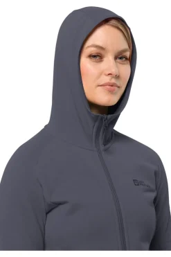Fleece Baiselberg Hooded Fz W-Jack Wolfskin New