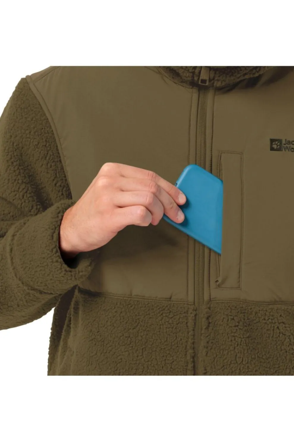 Sale Jack Wolfskin Fleece Felslicht Hooded Cottage