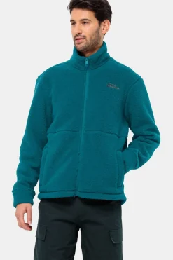New Jack Wolfskin Fleece Felslicht Petrol