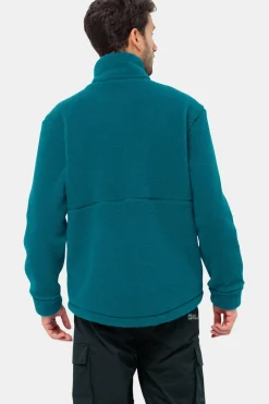 New Jack Wolfskin Fleece Felslicht Petrol