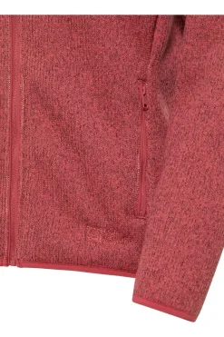 Best Jack Wolfskin Fleece Kaminfeuer Red Coral
