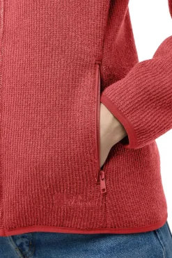 Fleece Kaminfeuer Hoodie-Jack Wolfskin Best