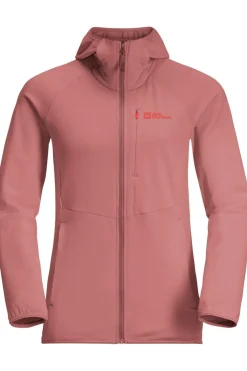 Best Jack Wolfskin Fleece Kolbenberg Hooded Fz Mineral Red