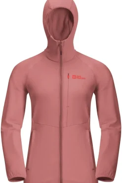 Best Jack Wolfskin Fleece Kolbenberg Hooded Fz Mineral Red