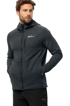 Sale Jack Wolfskin Fleece Kolbenberg Hooded Phantom