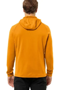 Best Jack Wolfskin Fleece Kolbenberg Hooded Safflower