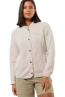 Fashion Jack Wolfskin Fleece Light Curl Jacket Sea Shell